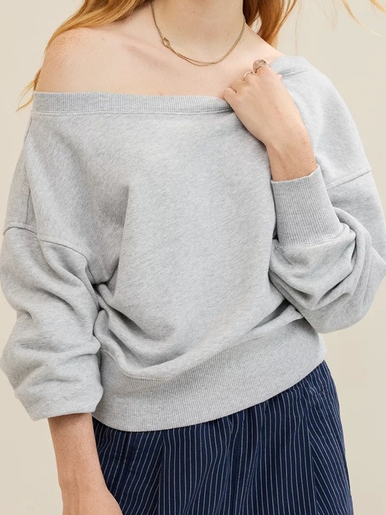 aerie Tops - Aerie Off The Shoulder Sweatshirt